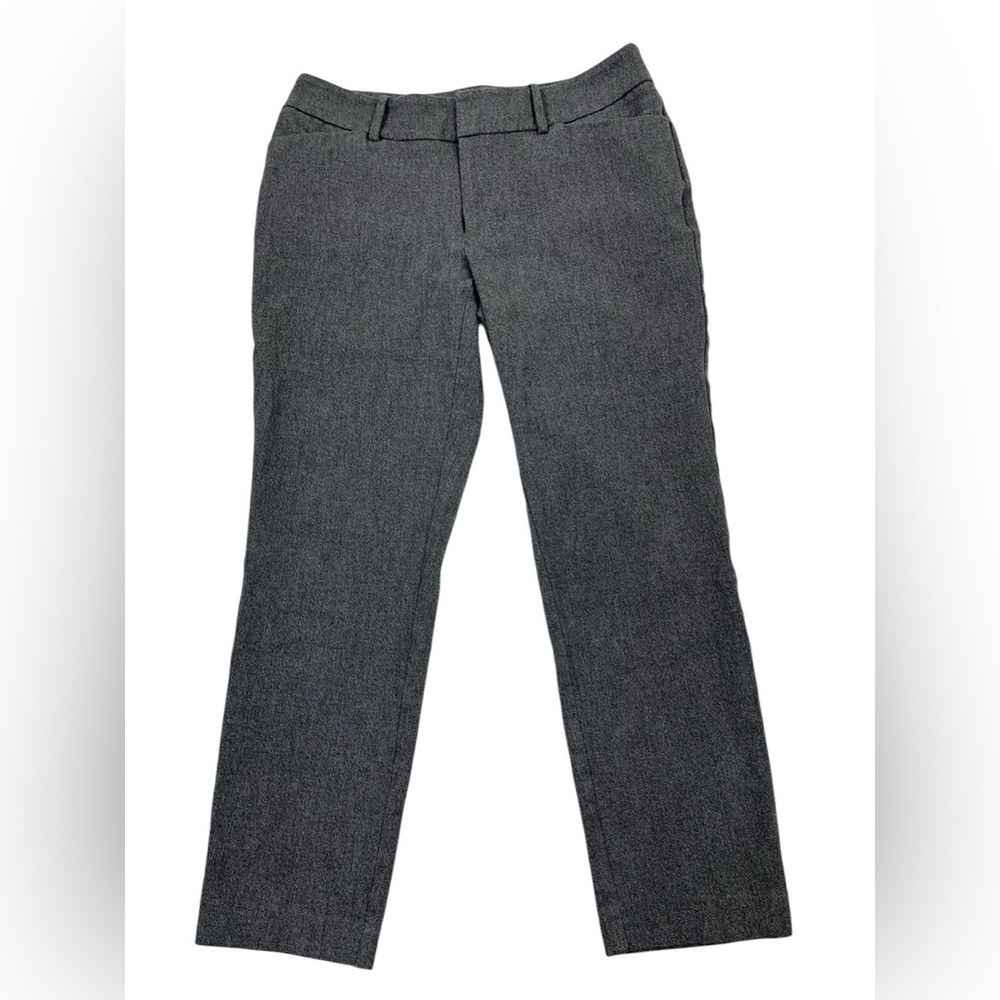 A New Day Women's Gray Skinny Ankle Dress Pants